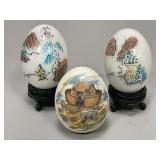 Marble and Ceramic Eggs