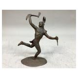 Bronze Tiffany Studios Indian Statue