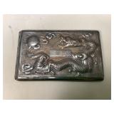 Sterling Silver 1947  U.S.M.C  Cigarette Case