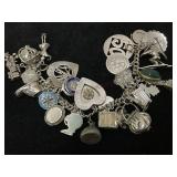 Sterling Silver Charm Bracelet