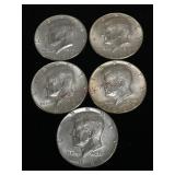 1965-1966 Kennedy Half Dollar Coins