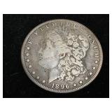 1896 Silver Morgan Dollar