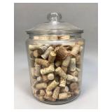 Apothecary Jar Full Of Corks