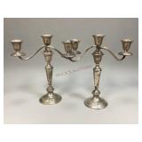 Weighted Gorham Sterling Candle Holders