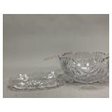Clear Cut Glass Bowls