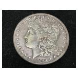 1890 Silver Morgan Dollar Coin