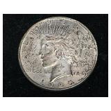 1925 Silver Peace Dollar Coin