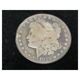 1879 Silver Morgan Dollar Coin