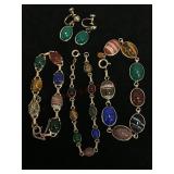 Egyptian Revival Style Scarab Jewelry