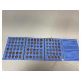 Partially Filled Indian Head Cent Coin Book