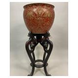 Oriental Planter and Stand