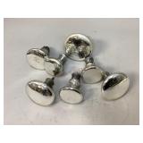 MCM Mercury Glass Curtain Tiebacks