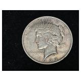 1922 Silver Peace Dollar Coin