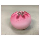 Pink Satin Glass Rose Bowl