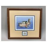 Signed 1984 Duck Stamp Widgeon Print