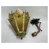 Vintage Victorian Hanging Light