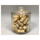 Apothecary Jar Full Of Corks