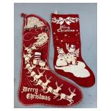 Merry Christmas Vintage Stockings