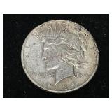 1924 Silver Peace Dollar Coin