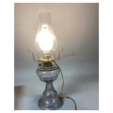 Electric Clear Glass Oil Lamp