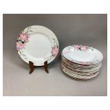 Noritake Azalea  12  Small Plates. 7.5 inch