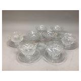 Fostoria American Goblets, Cups & Saucers