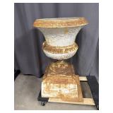 Large Cast Iron Planter