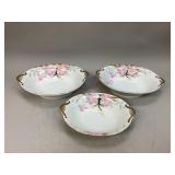 Noritake Azalea Oval Vegetable Dishes 10.5 & 9.25