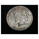 1924 Silver Peace Dollar Coin