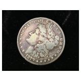 1873 Morgan Silver Dollar Coin