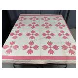 Vintage Hand Stitched Quilt