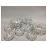 Moon and Star Clear Glassware