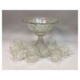 Punch Bowl & Cups
