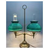 Vintage Double Student Lamp