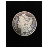 1902 Silver Morgan Dollar