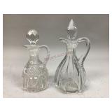 Vintage Glass Cruets