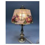 Pairpoint Puffy Boudoir Puffy Lamp Signed Base