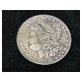 1880 Silver Morgan Dollar Coin