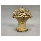Cast Iron Floral Door Stop