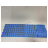 Partially Filled Lincoln Cent Coin Book