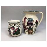 Home & Garden Garden Party Pitcher & Vase