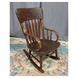 Antique Childs Rocking Chair