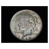 1922 Silver Peace Dollar Coin