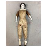 Antique Porcelain Head Doll