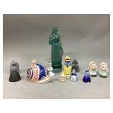 Art Glass, Salt and Pepper, Bell and more