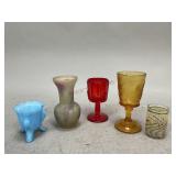 Decorative Glass Vases, Toothpick Holders and More