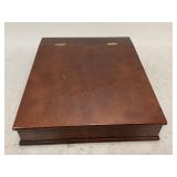 Wooden Writing Box or Lap Desk