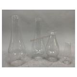 Clear Glass Chimneys