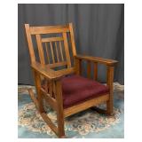 Wooden Rocking Chair