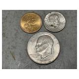 Assorted One Dollar Coins